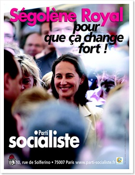 Ségolène pour que ça change fort